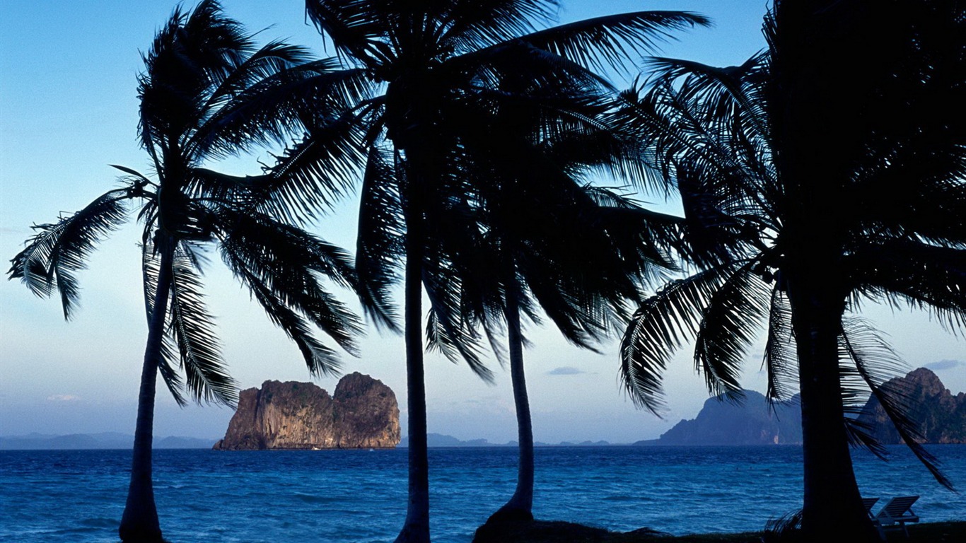 fondos de pantalla naturales de Tailandia belleza #2 - 1366x768