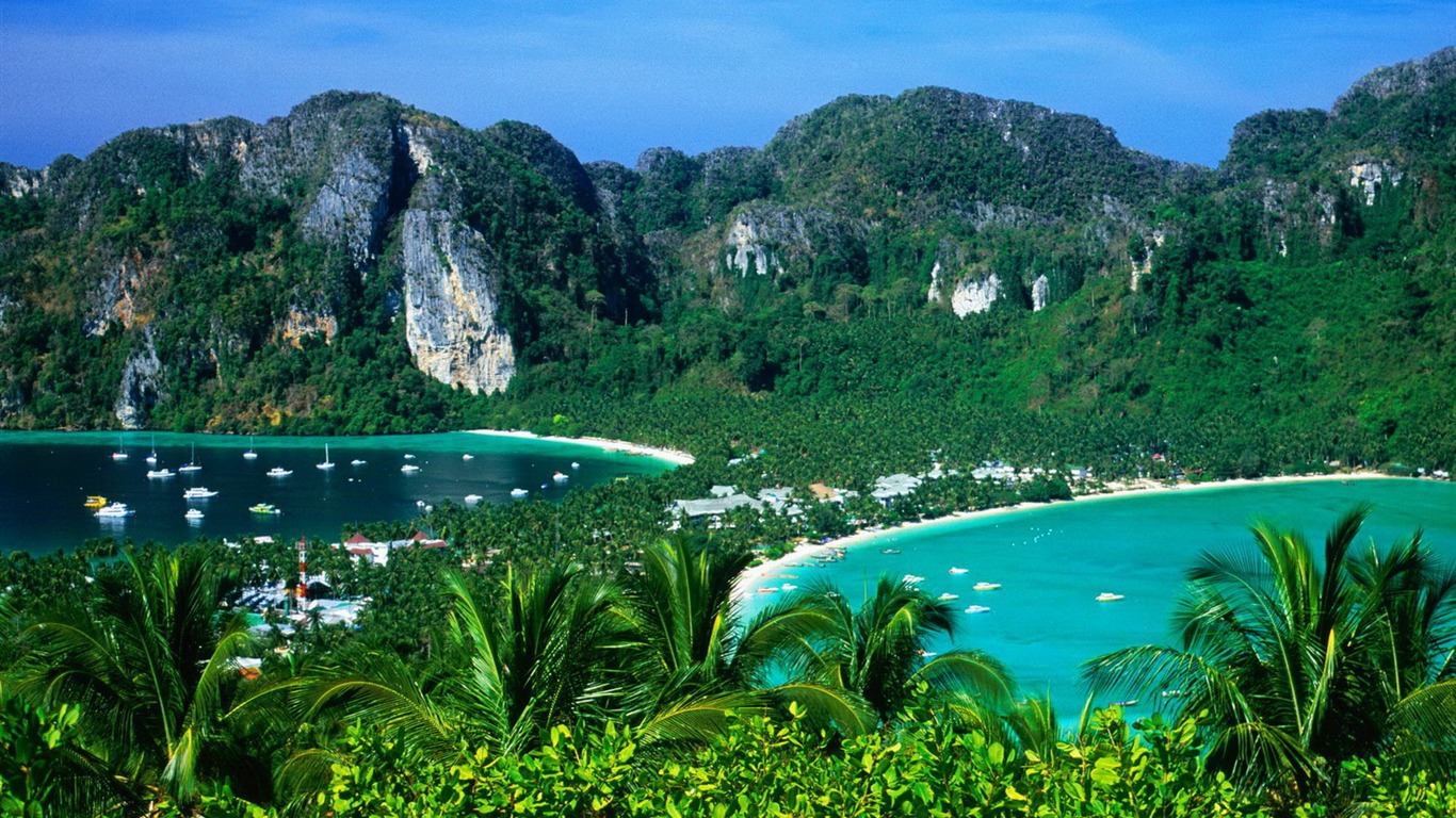 Thajsko přírodní krásy na plochu #6 - 1366x768