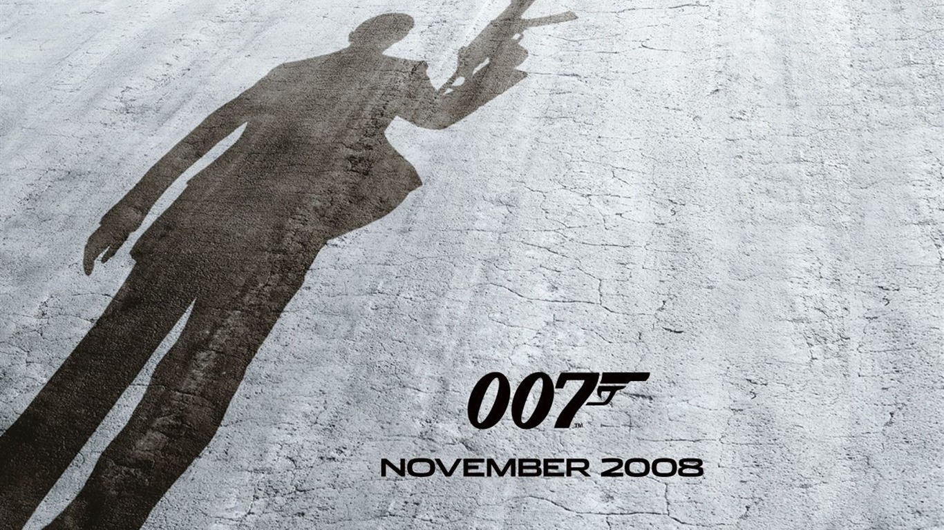 007 Quantum of Solace Fond d'écran #2 - 1366x768