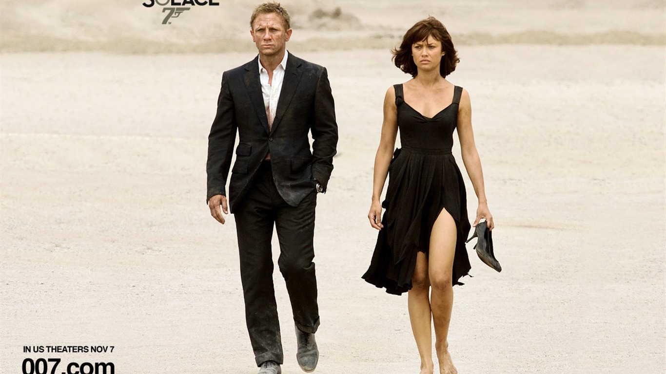 007 Quantum of Solace Fond d'écran #3 - 1366x768