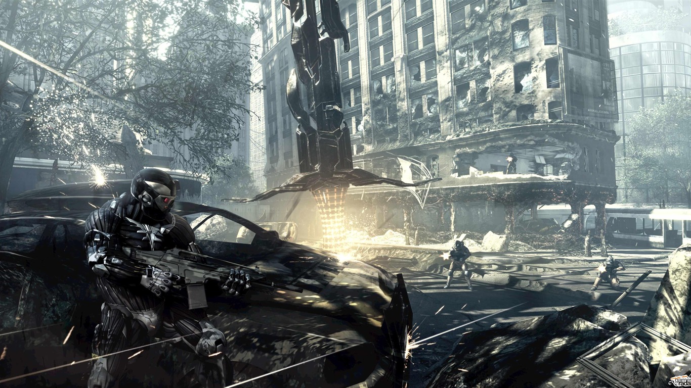 Fond d'écran Crysis 2 HD #4 - 1366x768