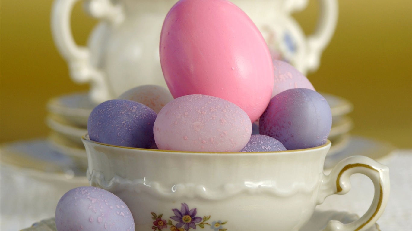 Easter Egg fond d'écran (1) #15 - 1366x768