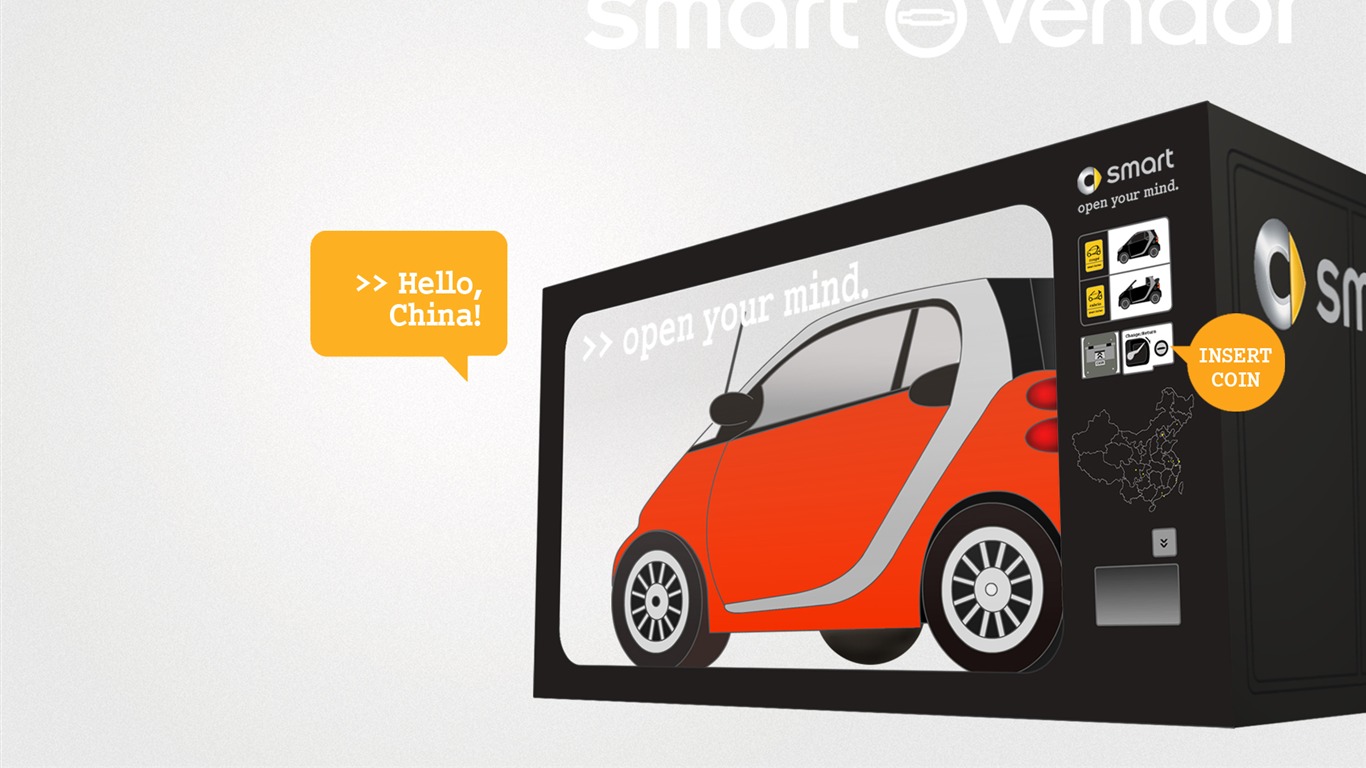Smart 汽车壁纸14 - 1366x768