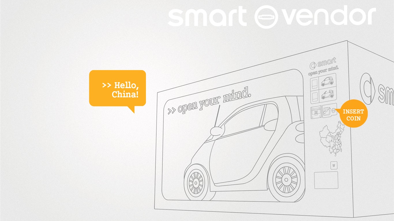 Smart 汽车壁纸17 - 1366x768