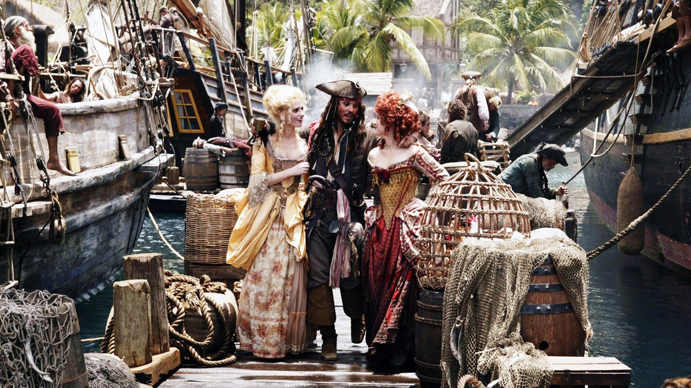 Pirates of the Caribbean 3 HD Wallpapers #19 - 1366x768