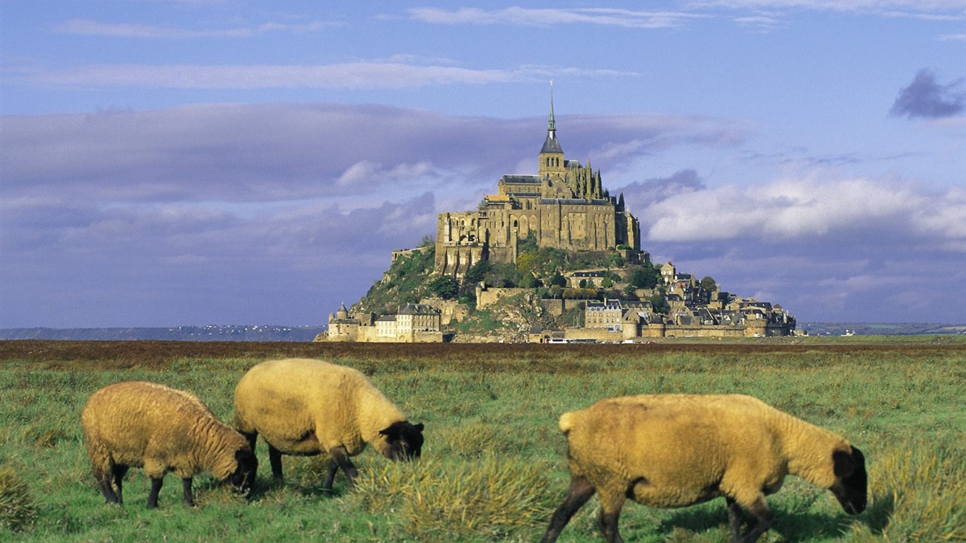 World scenery of the French wallpaper #14 - 1366x768