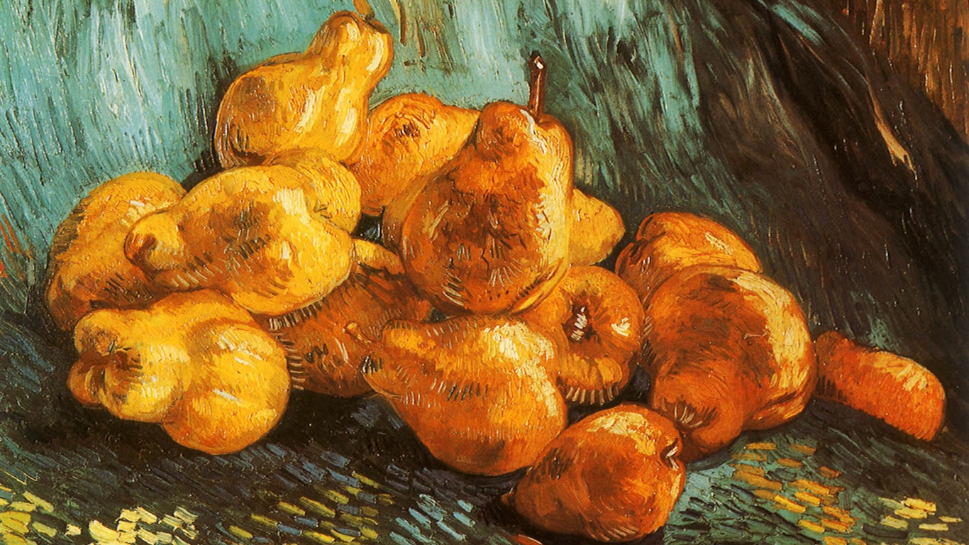 Vincent Van Gogh fondos de escritorio de la pintura (2) #6 - 1366x768