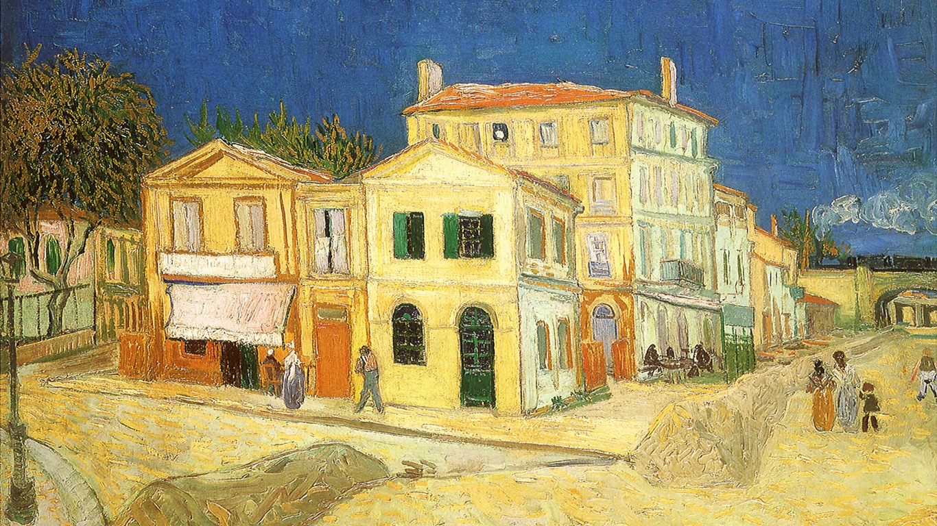Vincent Van Gogh papier peint peinture (2) #14 - 1366x768