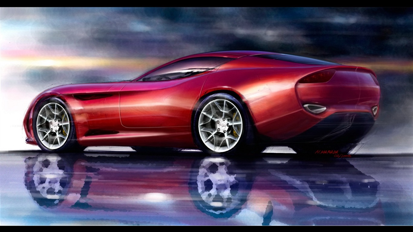 Zagato разработанные Perana Z-One спортивный автомобиль #1 - 1366x768