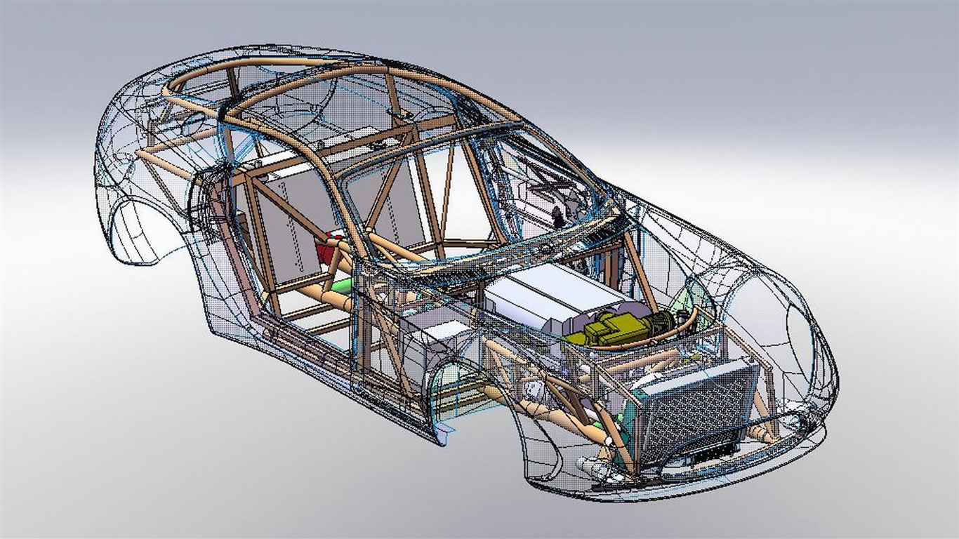 Zagato設計的 Perana Z-One 跑車 #9 - 1366x768