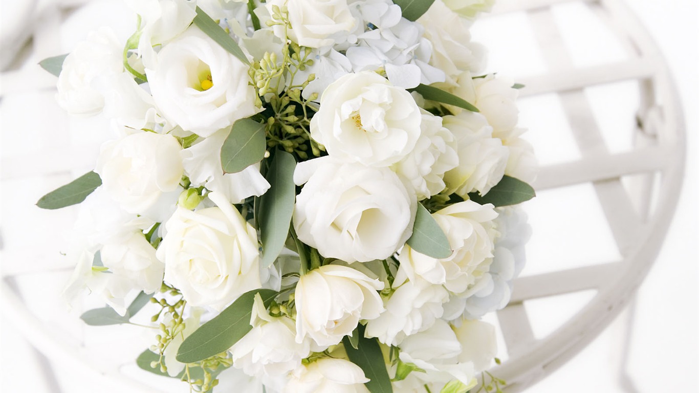 Wedding Flowers Bilder (3) #8 - 1366x768