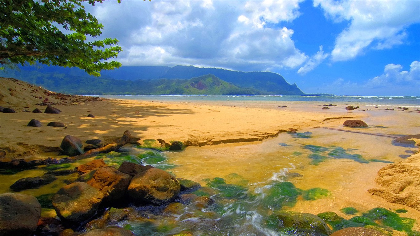 Wunderschöne Landschaft von Hawaii Wallpaper #8 - 1366x768