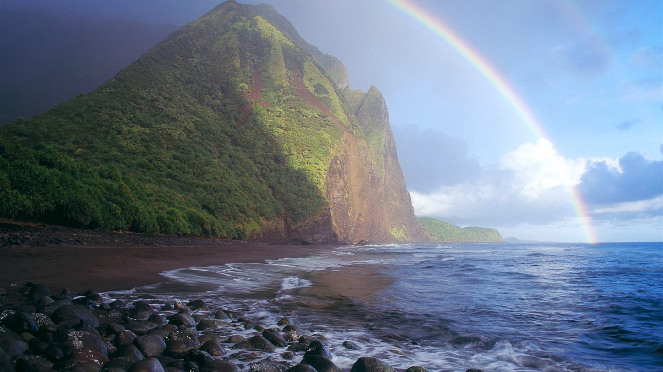 ハワイの壁紙の美しい風景 #31 - 1366x768