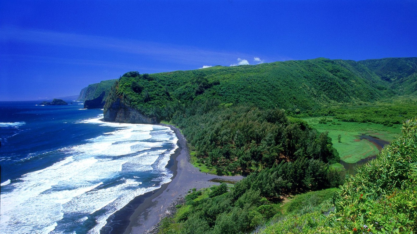 ハワイの壁紙の美しい風景 #36 - 1366x768