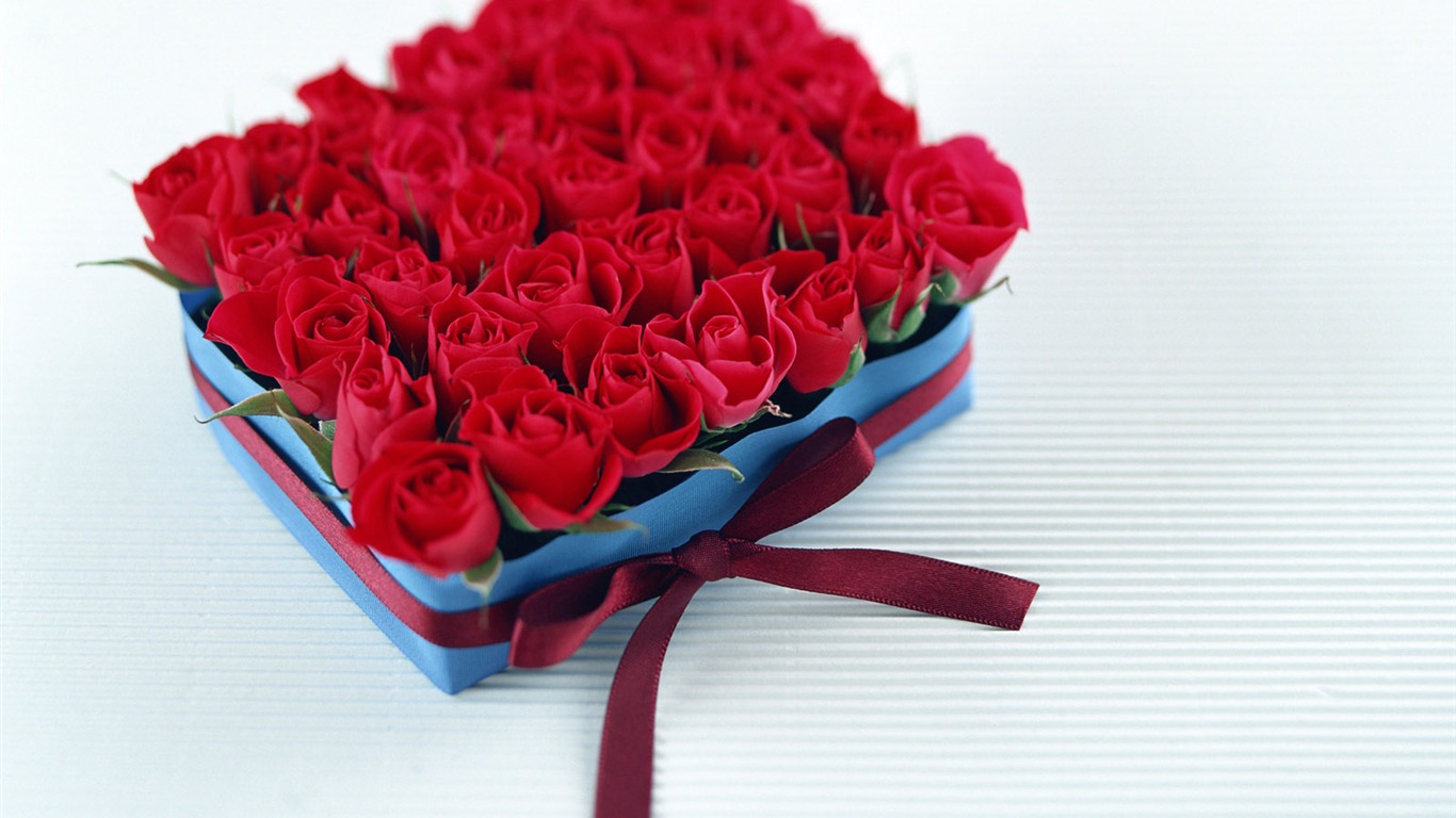 Flowers and gifts wallpaper (1) #13 - 1366x768