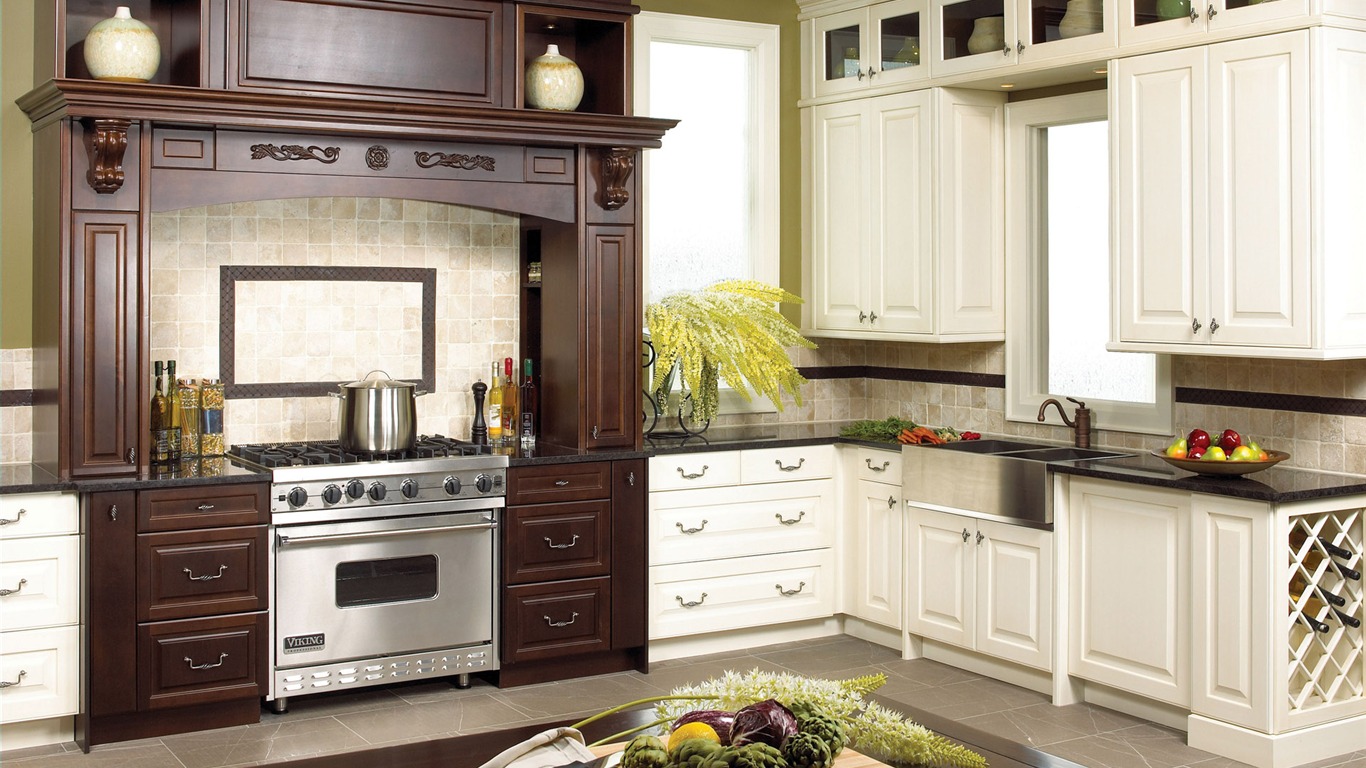 Kitchen Photo Wallpaper (2) #13 - 1366x768