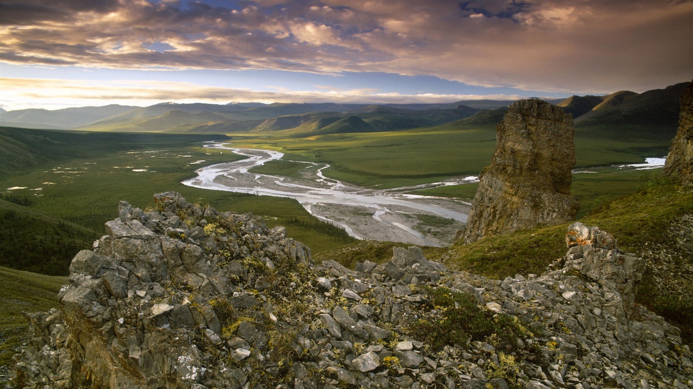 Fond d'écran paysage canadien HD (1) #4 - 1366x768