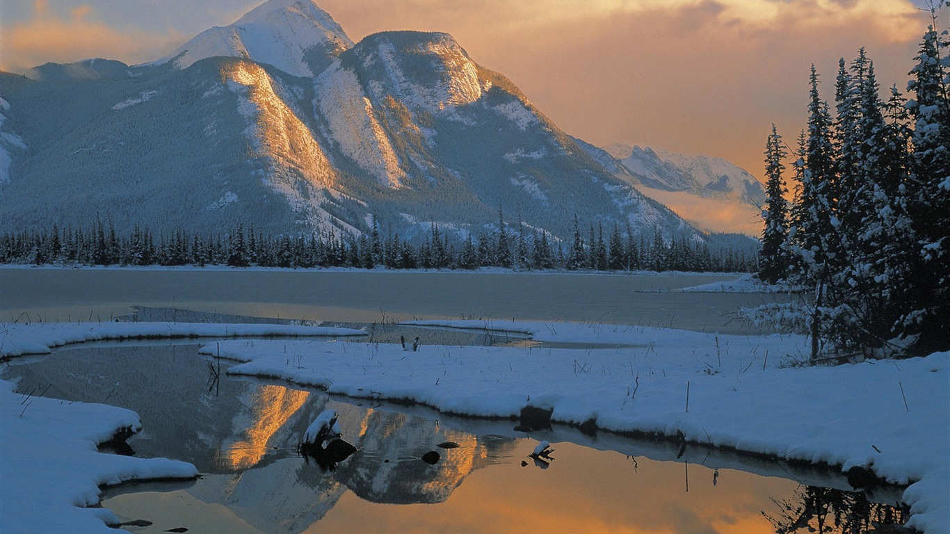 Wallpaper paisaje canadiense HD (1) #12 - 1366x768