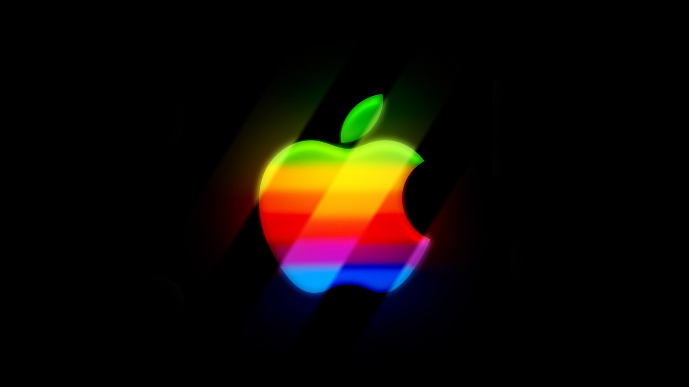 tema de fondo de pantalla de Apple disco (4) #1 - 1366x768