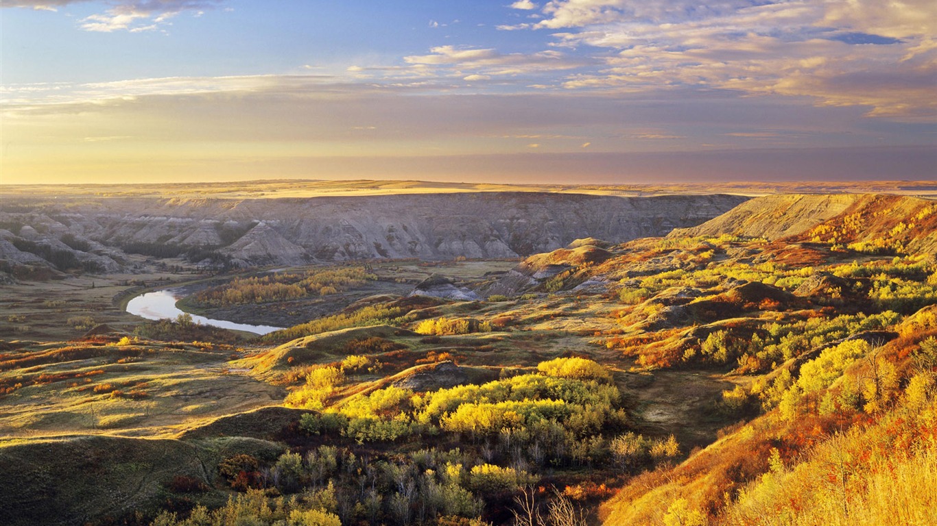 Wallpaper paisaje canadiense HD (2) #5 - 1366x768