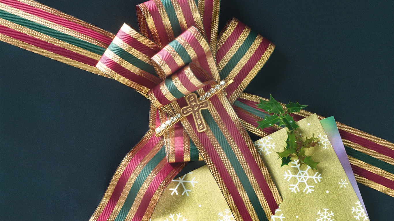 Gift decoration wallpaper (4) #19 - 1366x768