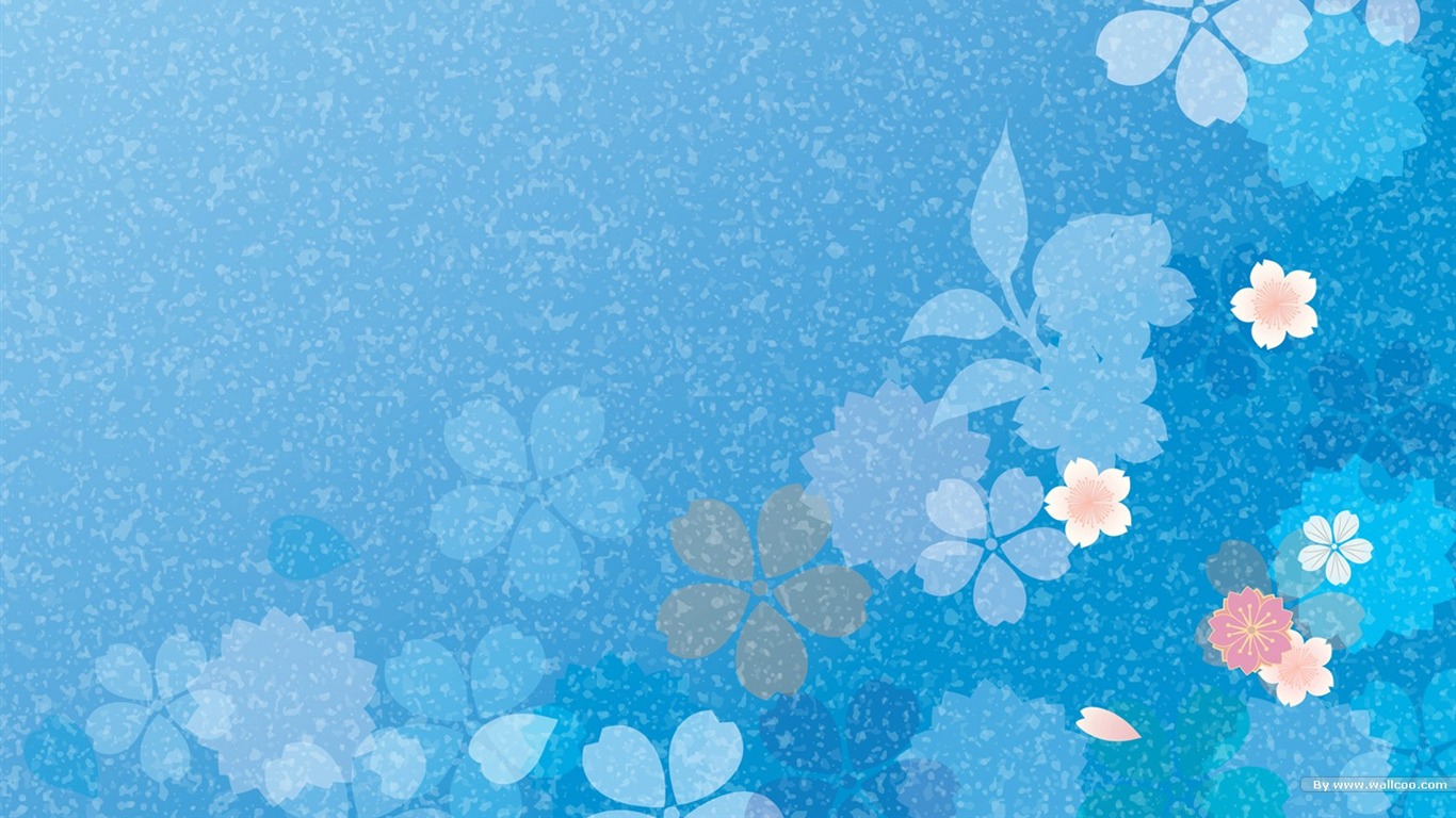 Japonsko styl wallpaper vzoru a barvy #6 - 1366x768