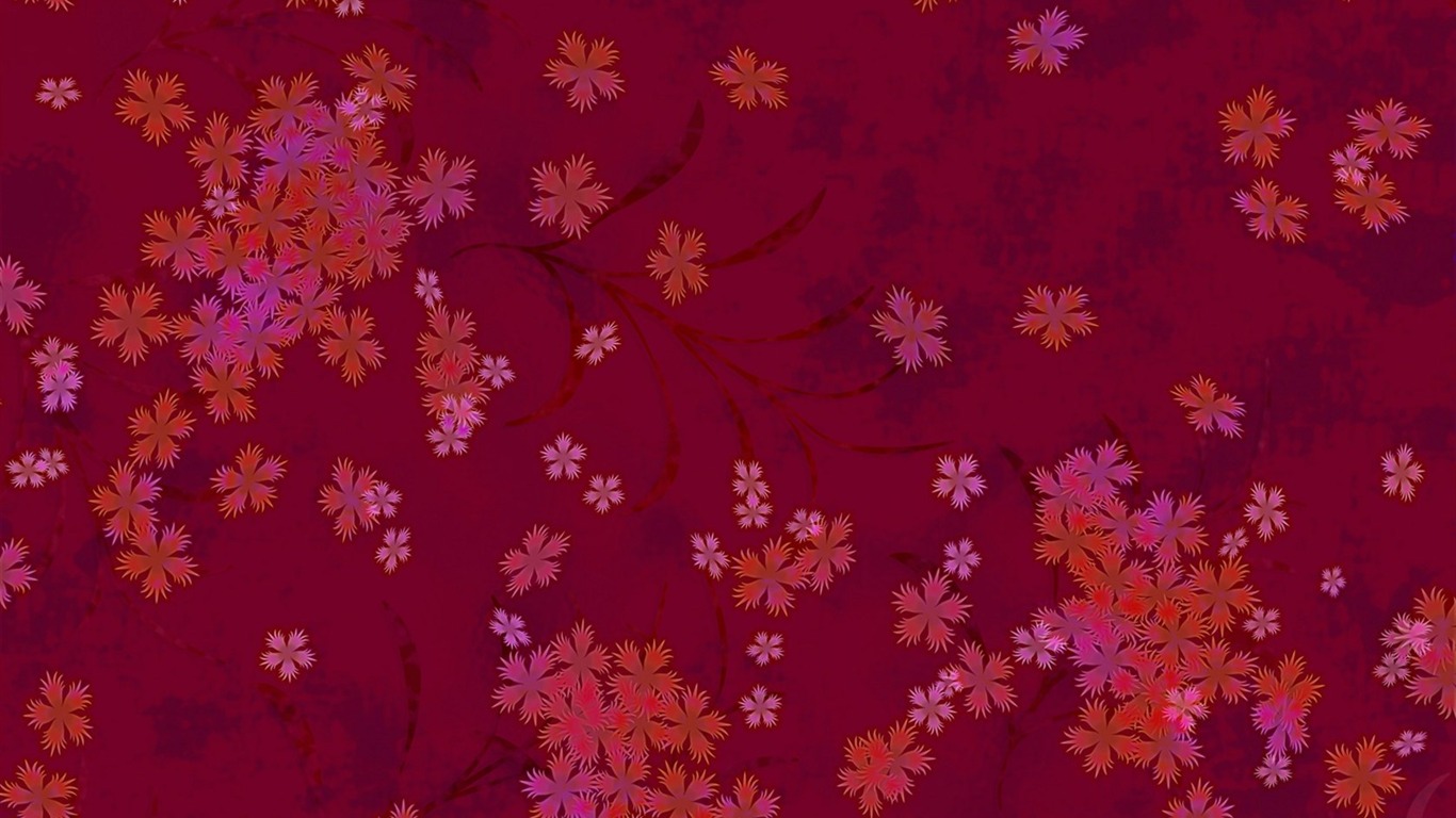 일본 스타일의 벽지 패턴 및 색상 #19 - 1366x768
