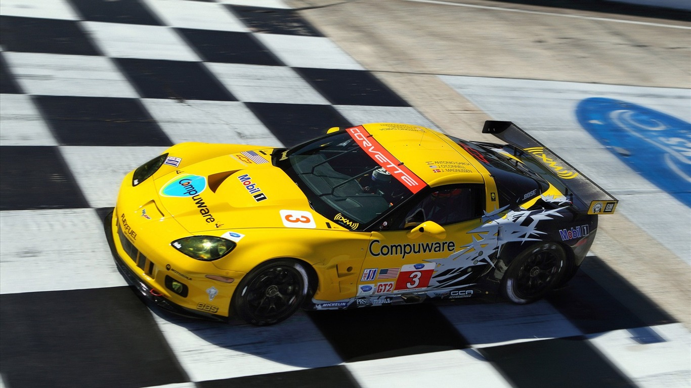 Corvette 2010 fonds d'écran #5 - 1366x768