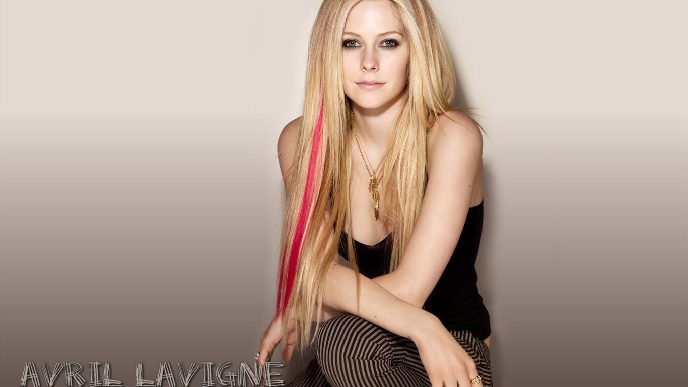Avril Lavigne красивые обои #32 - 1366x768