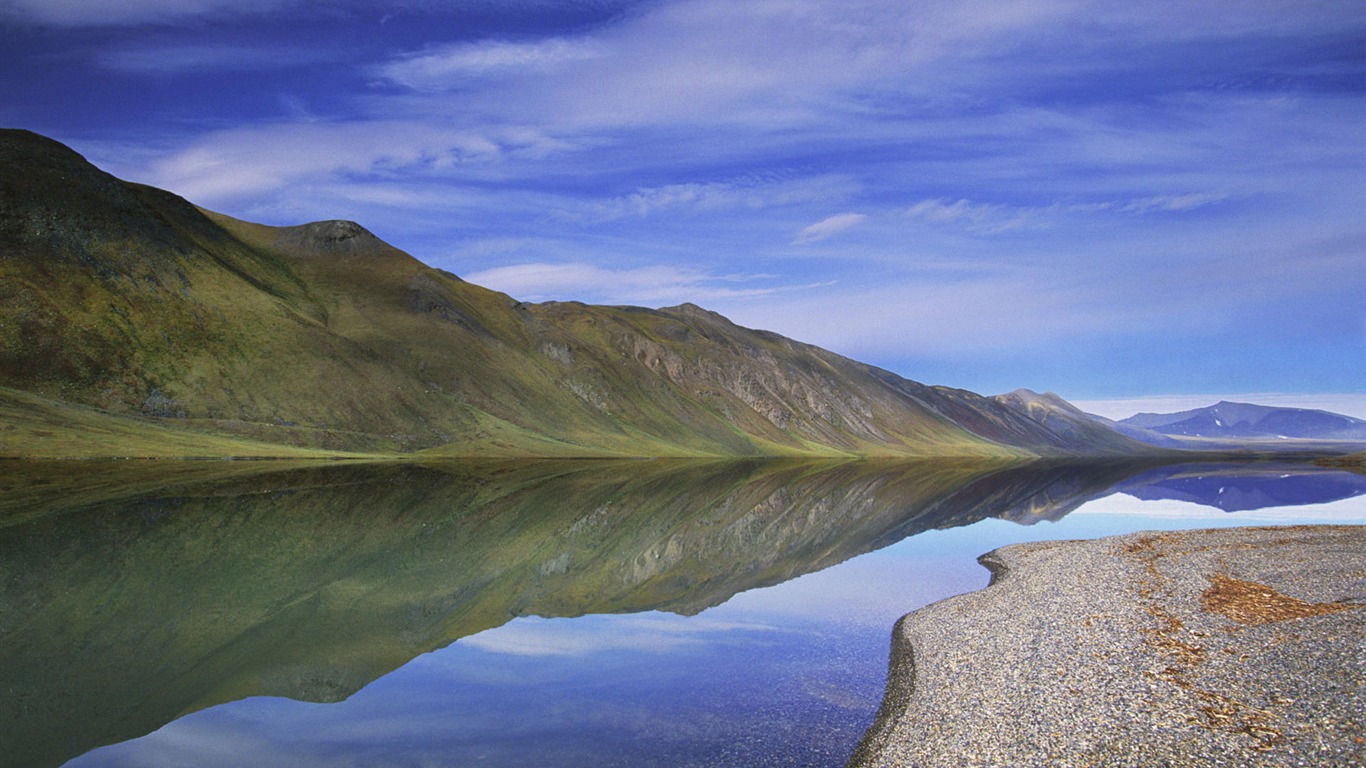 Fondos de escritorio de paisajes de Alaska (2) #4 - 1366x768