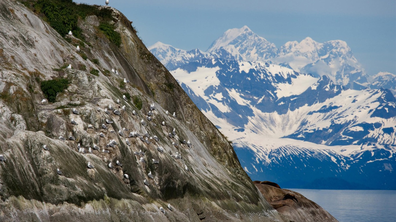 Fondos de escritorio de paisajes de Alaska (2) #10 - 1366x768