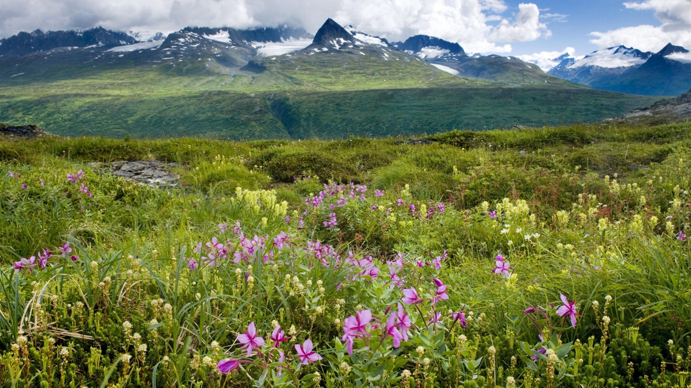 Fondos de escritorio de paisajes de Alaska (2) #12 - 1366x768