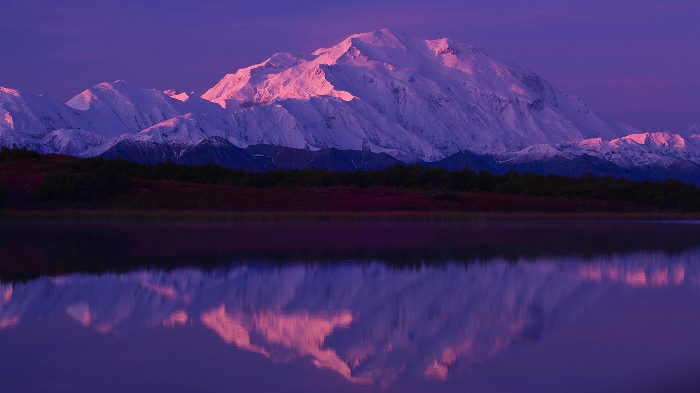 Fondos de escritorio de paisajes de Alaska (2) #16 - 1366x768