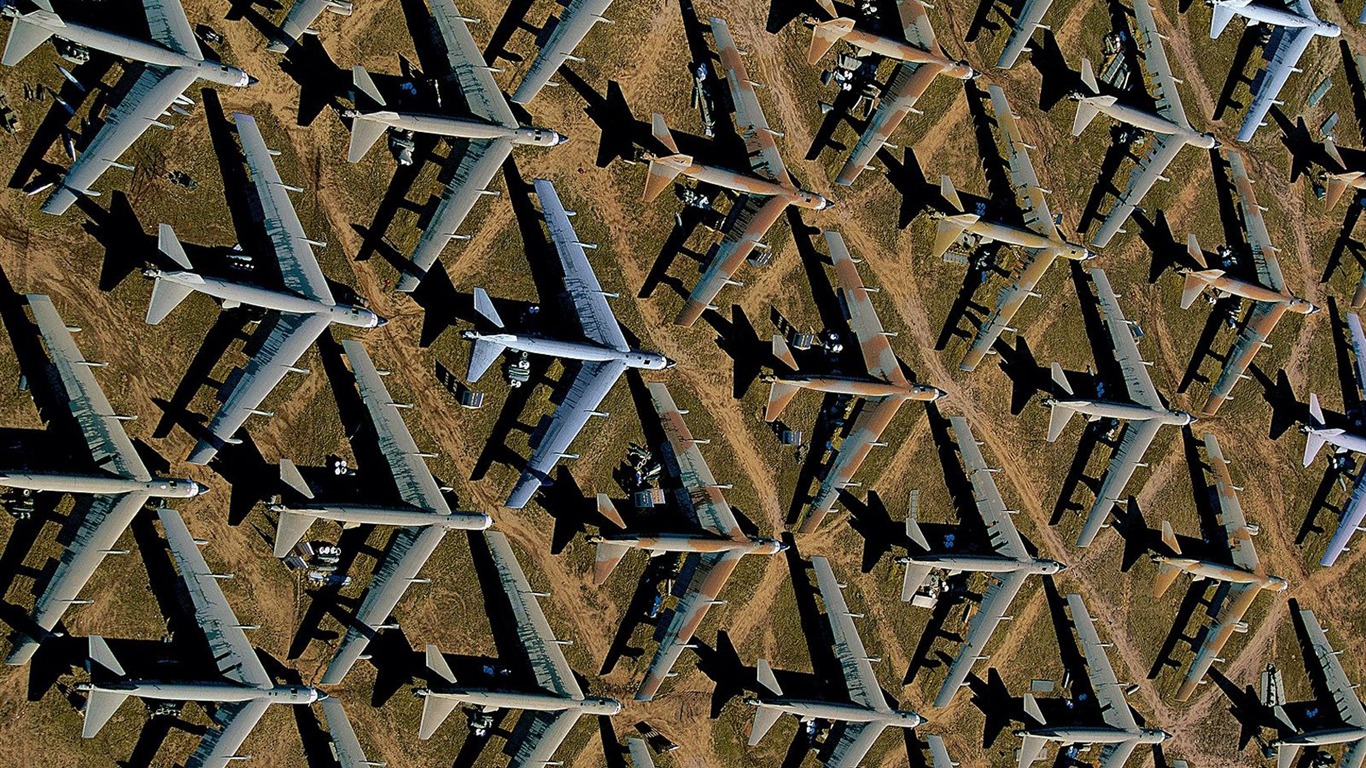 Yann Arthus-Bertrand fotografía aérea maravillas fondos de pantalla #17 - 1366x768