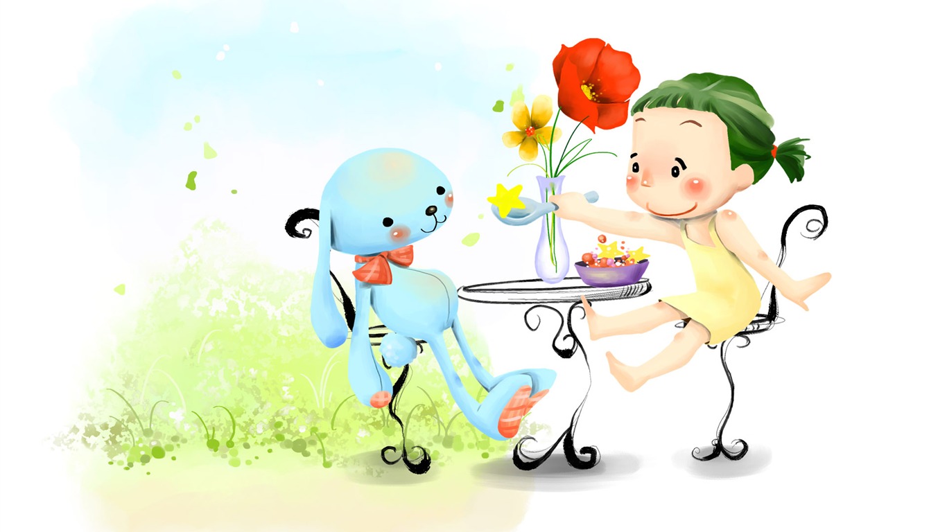 Widescreen wallpaper childhood dream (1) #12 - 1366x768