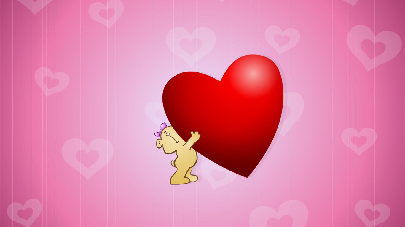 Valentine's Day Theme Wallpapers (3) #8 - 1366x768