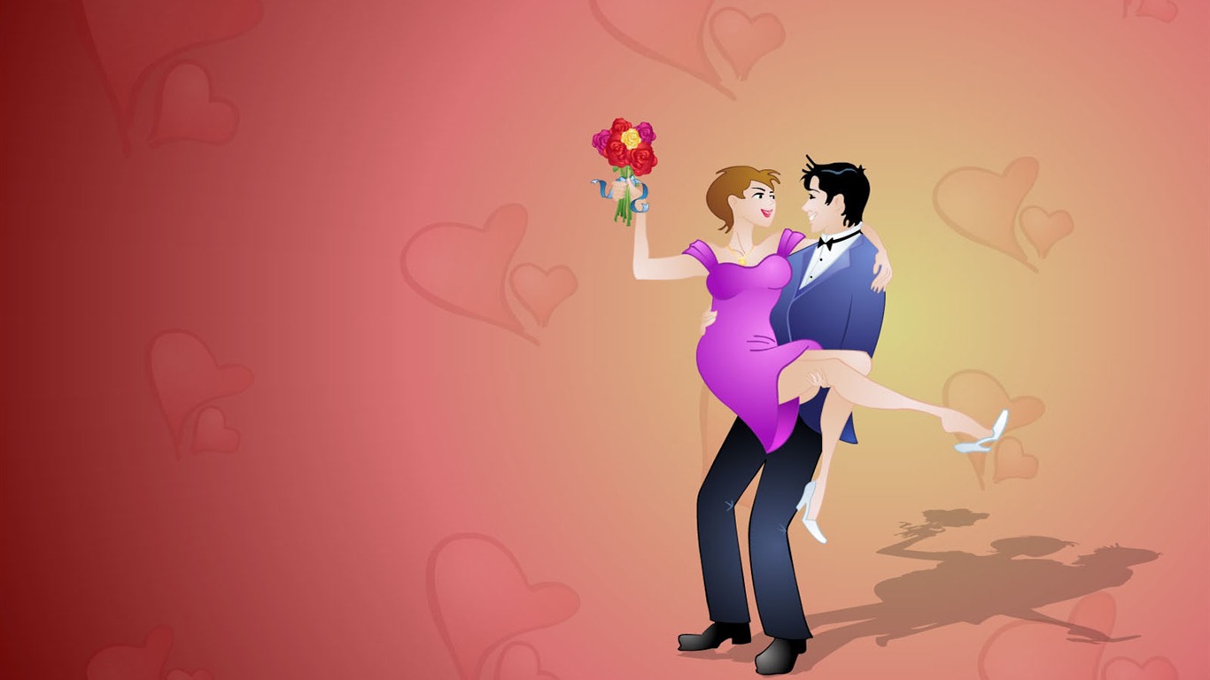 Valentine's Day Theme Wallpapers (3) #24 - 1366x768
