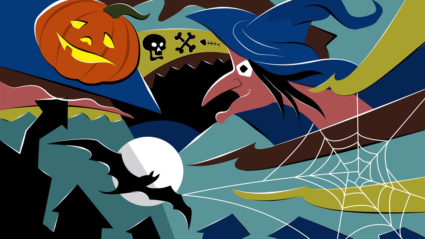 Halloween Theme Wallpapers (3) #18 - 1366x768