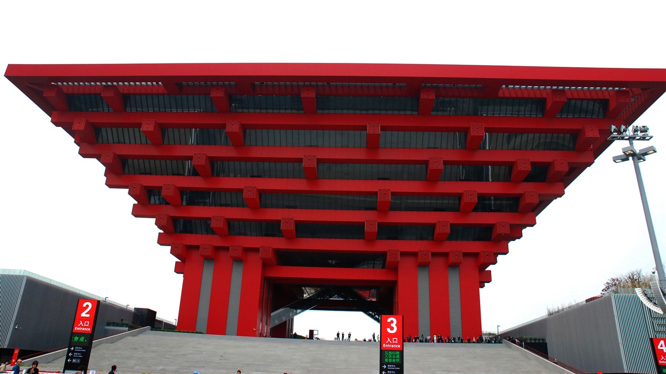 Mise en service de l'Expo 2010 Shanghai World (travaux studieux) #1 - 1366x768