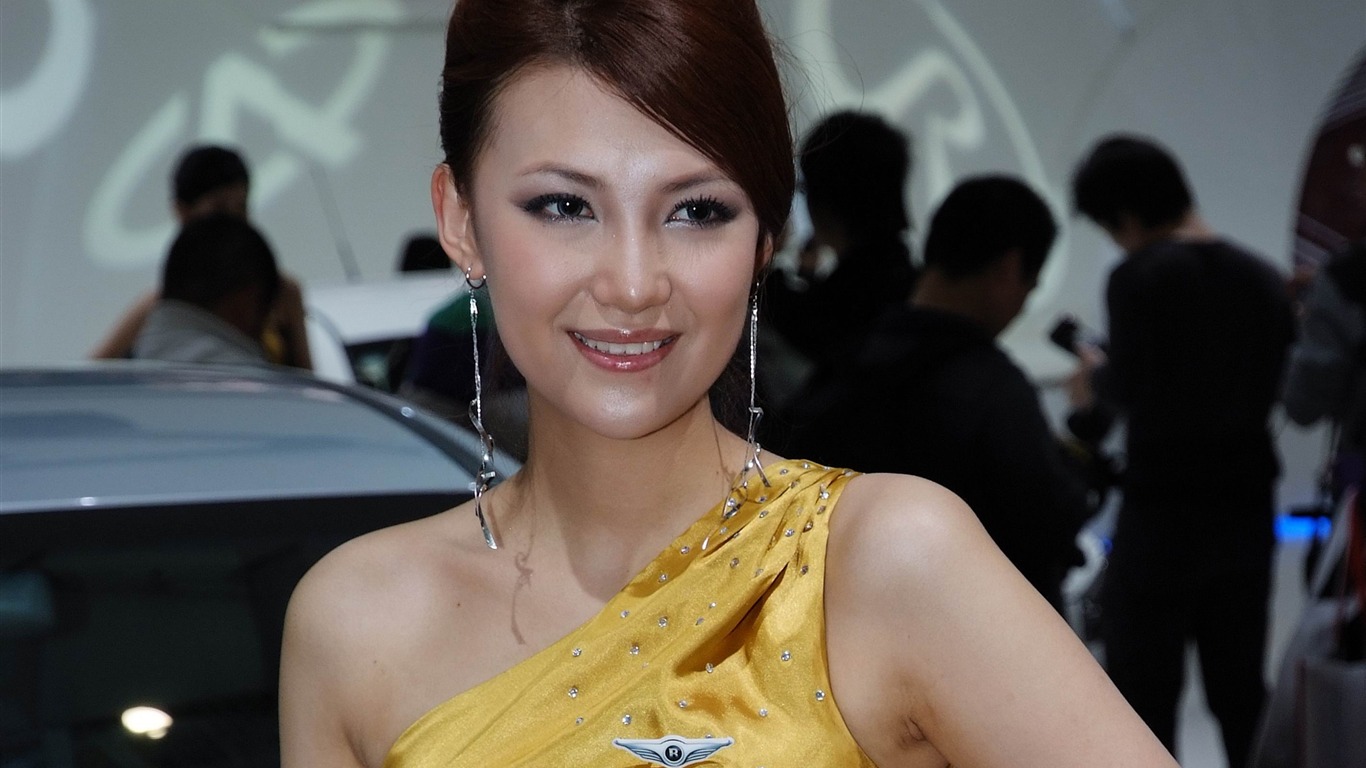 2010北京国际车展 美女车模 (螺纹钢作品)14 - 1366x768