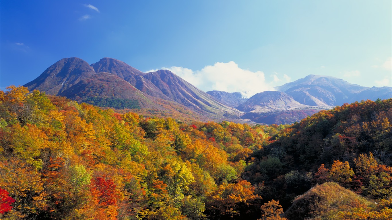 Japanese landscape widescreen wallpapers #8 - 1366x768