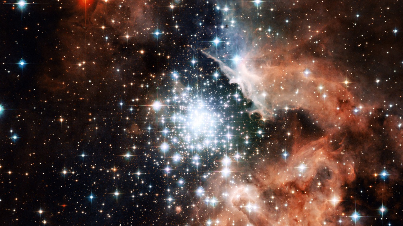 Hubble Star Wallpaper (2) #20 - 1366x768