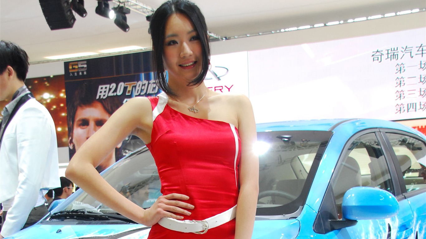 2010 v Pekingu mezinárodní automobilové výstavy (3) (z321x123 práce) #31 - 1366x768