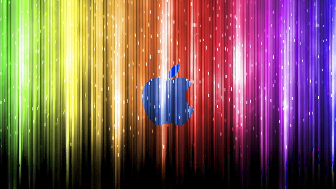 album Apple wallpaper thème (8) #1 - 1366x768