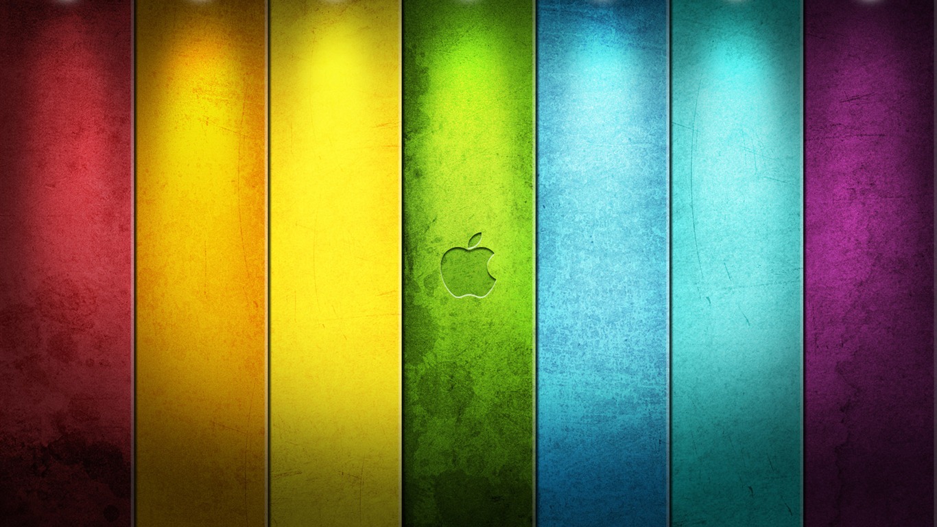 album Apple wallpaper thème (8) #19 - 1366x768