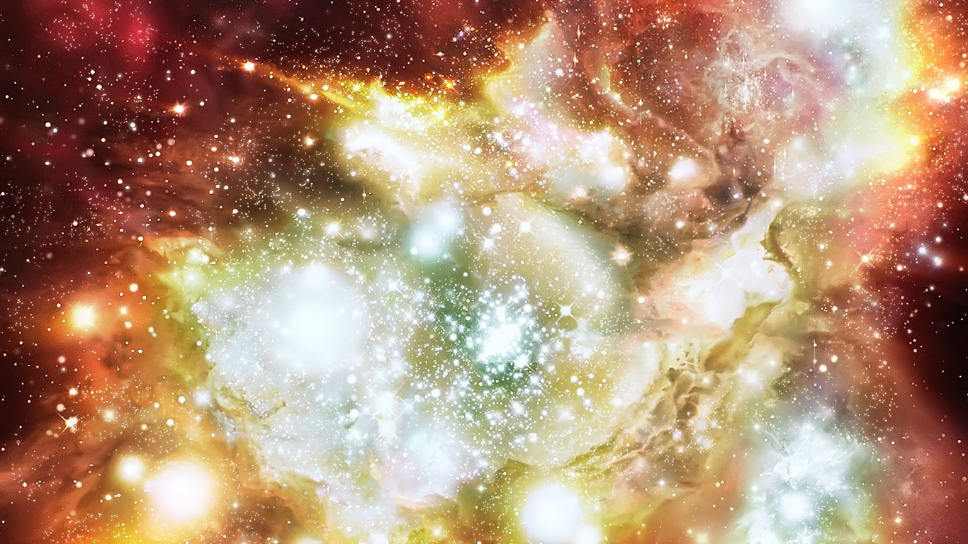Hubble Star Wallpaper (3) #2 - 1366x768