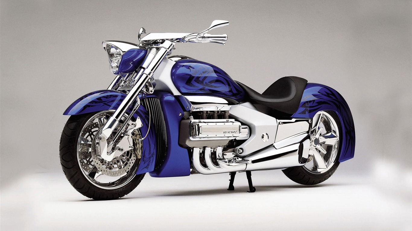 Concept d'écran de moto (2) #4 - 1366x768