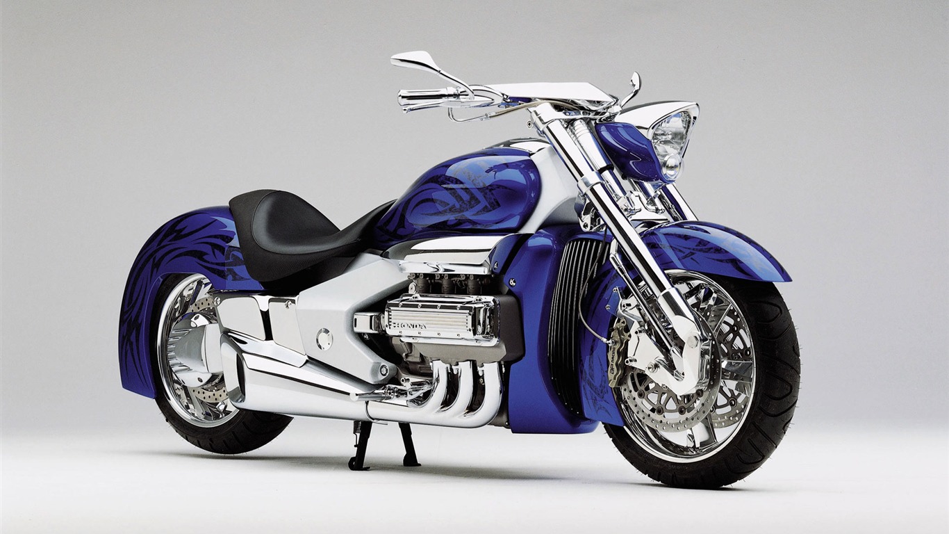 Concept d'écran de moto (2) #5 - 1366x768