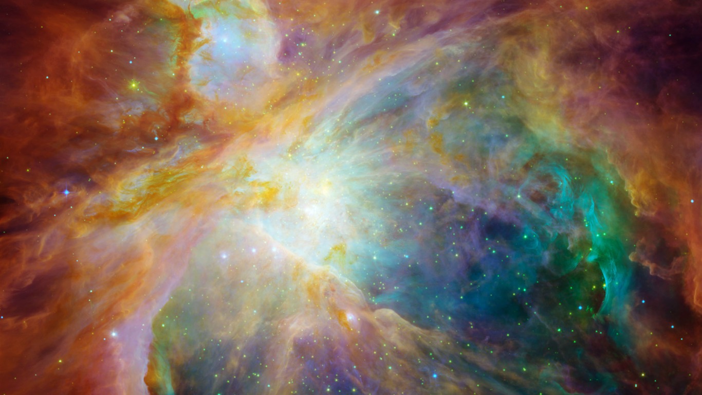 Wallpaper Star Hubble (4) #3 - 1366x768