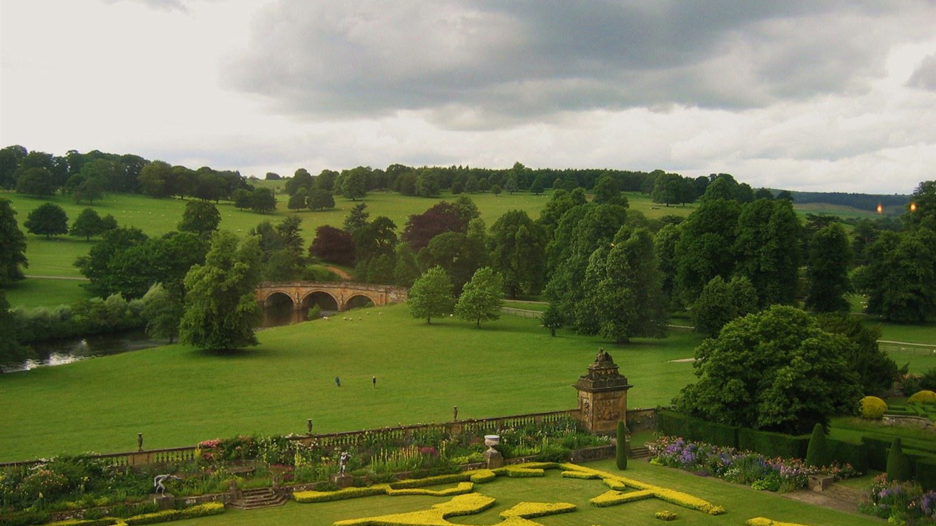 Pastorale Landschaft Tapeten #17 - 1366x768